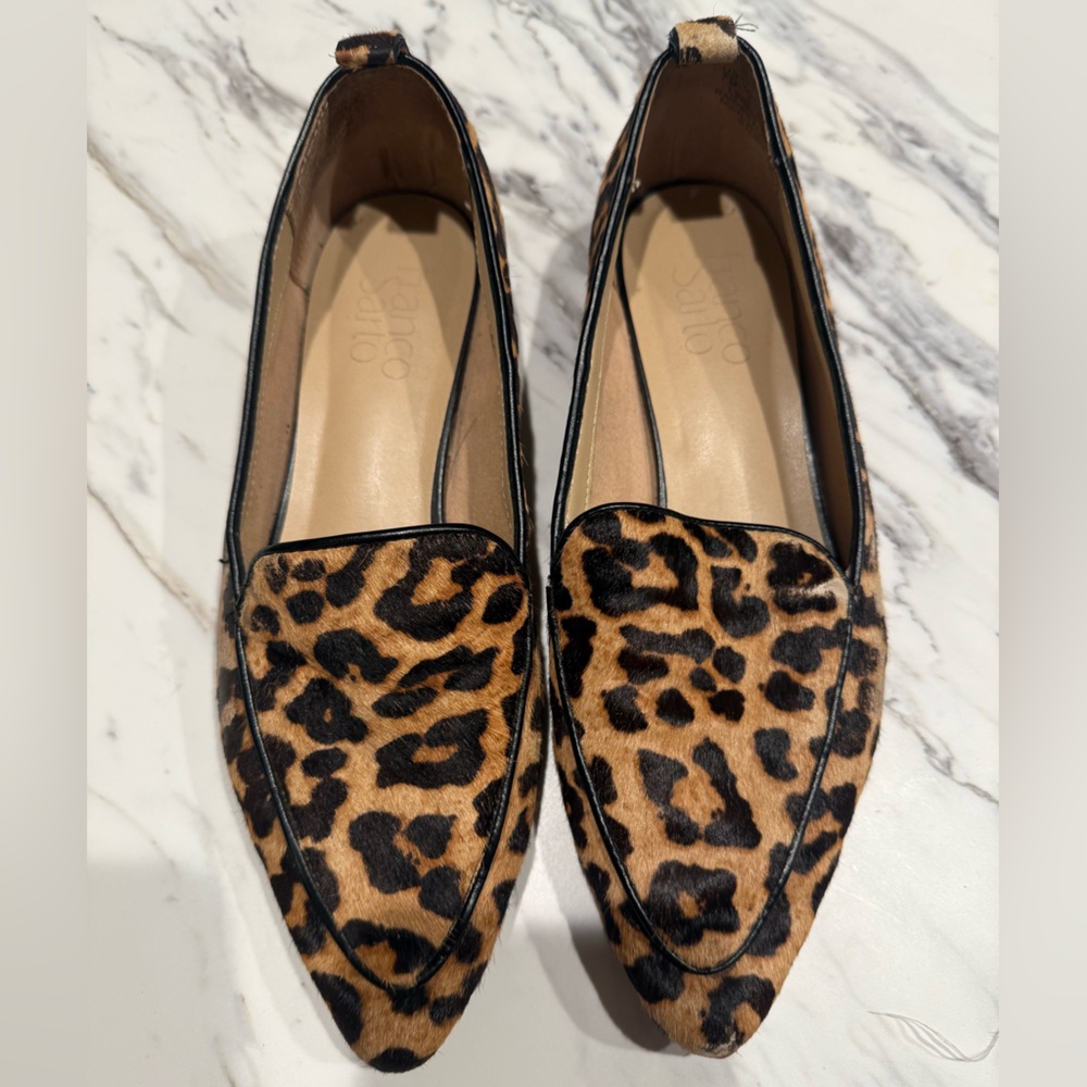 Studio Leopard Print Loafers